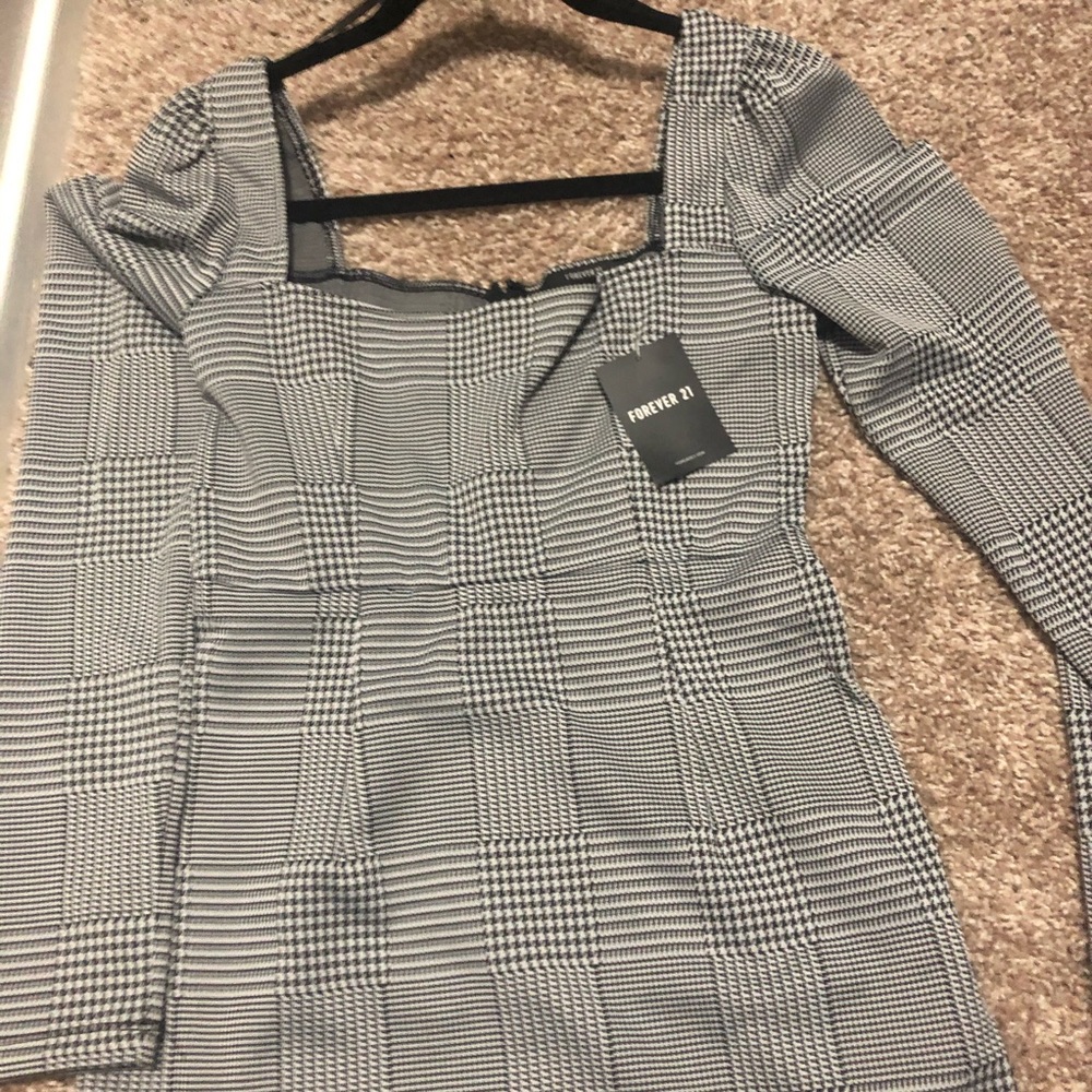 Gingham dress forever21